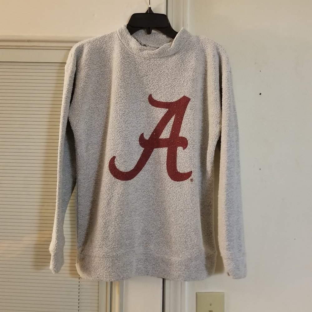 Vintage Woolly Threads Univ of Alabama Pullover Long Sleeve Sweater. Sz S